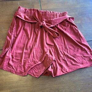 Lularoe Ella Shorts Size Medium in Burnt Orange